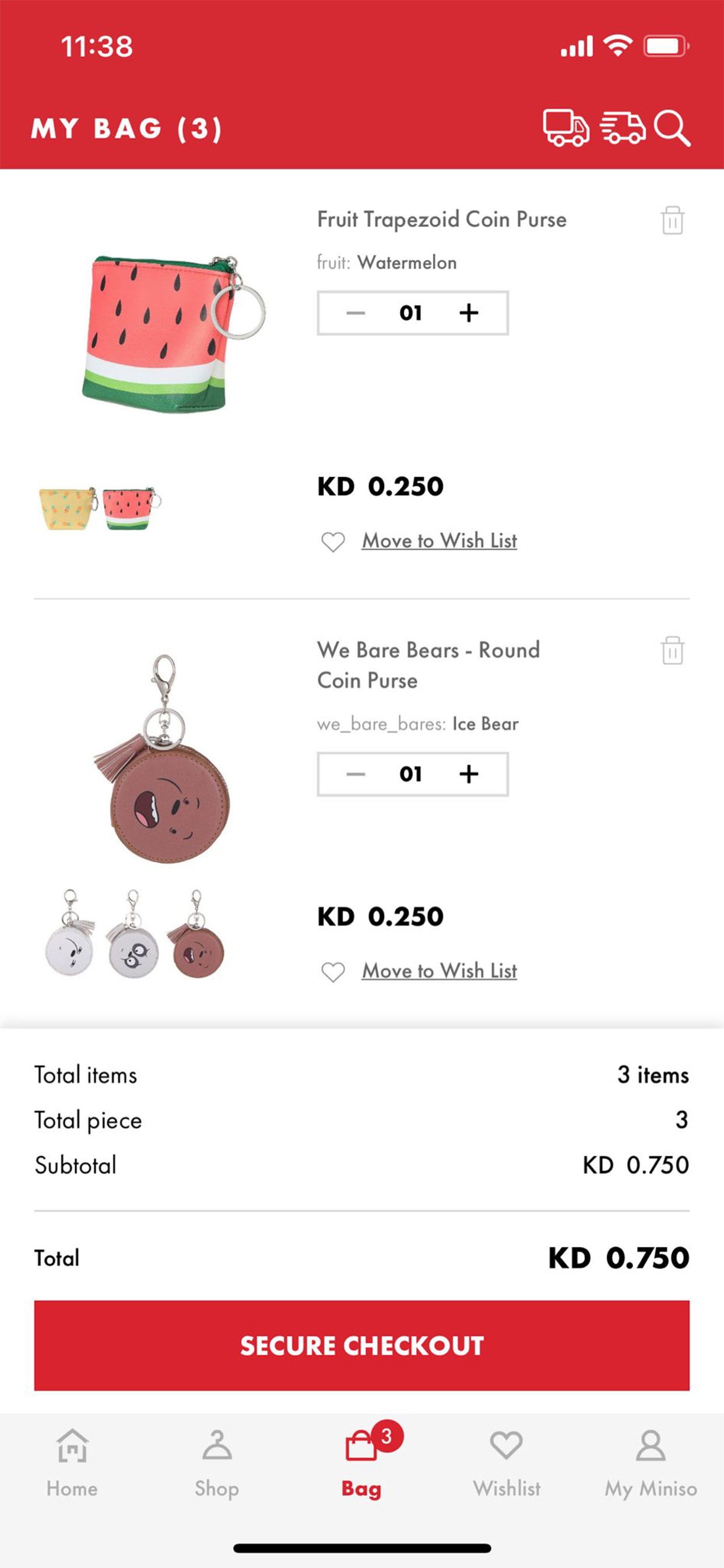 Miniso kw