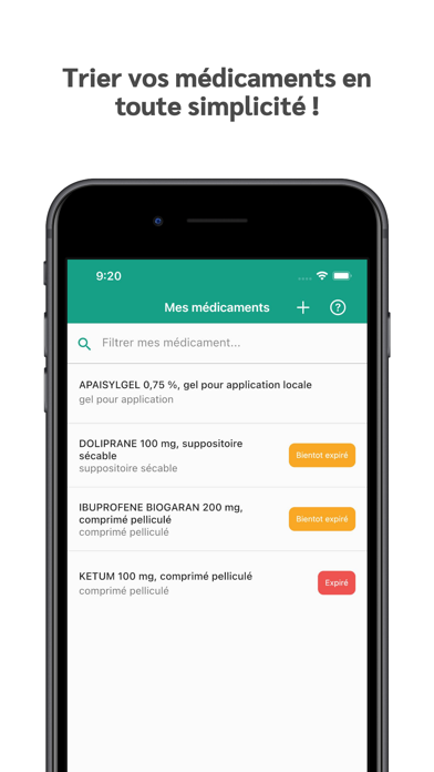 Armoire à Pharmacie Screenshot