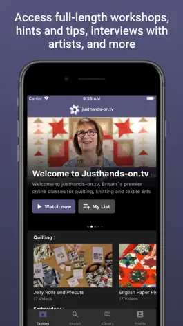 Game screenshot justhands-on.tv apk