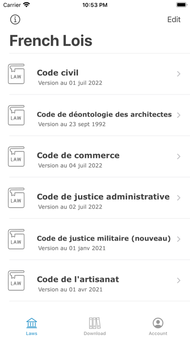 France Laws & codeのおすすめ画像1