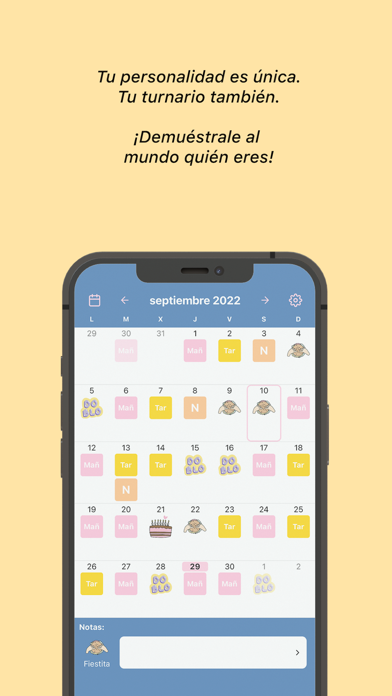 Turnario - Turnos de trabajo Screenshot