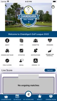 chandigarh golf league iphone screenshot 1