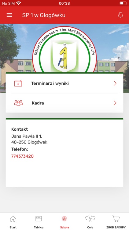 SP 1 w Głogówku screenshot-3