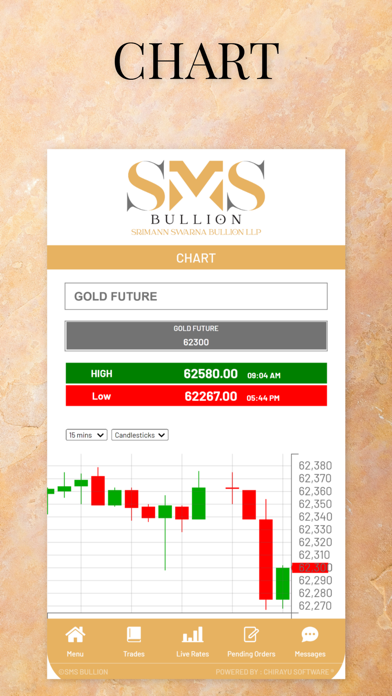 SMS BULLION Screenshot