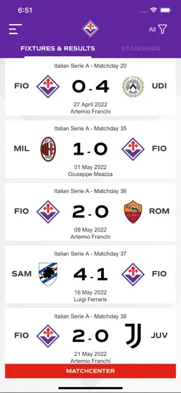 Game screenshot FIORENTINA OFFICIAL APP hack