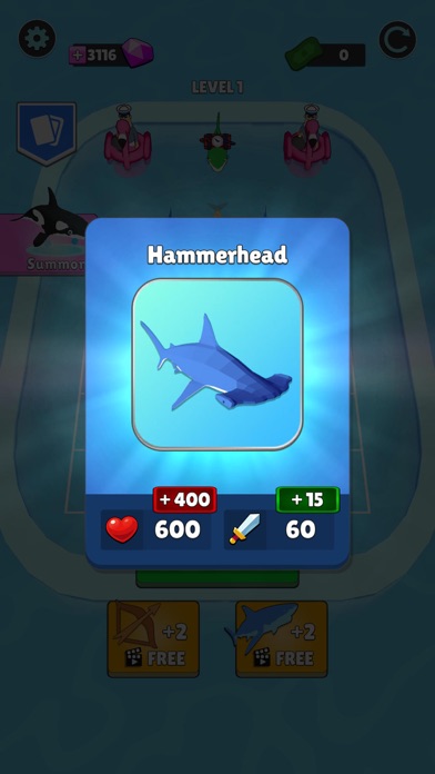 Merge Sharks Screenshot