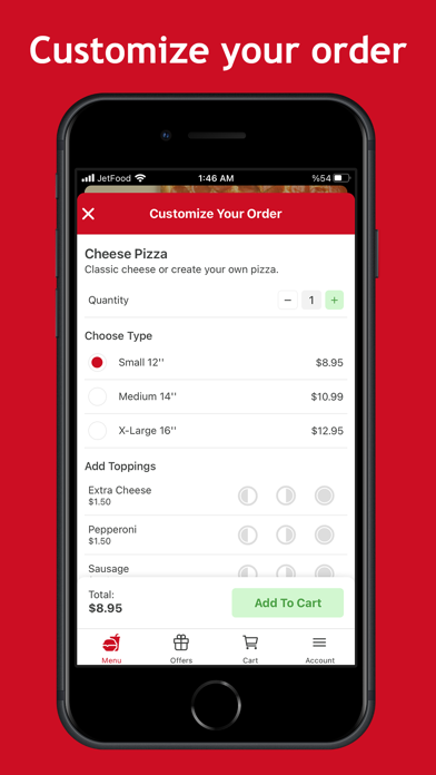 La Ortolana Pizza Magnolia Screenshot