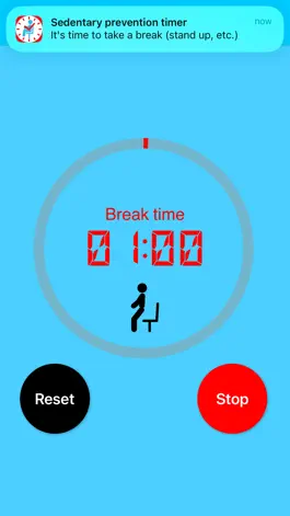 Game screenshot Standup Timer apk