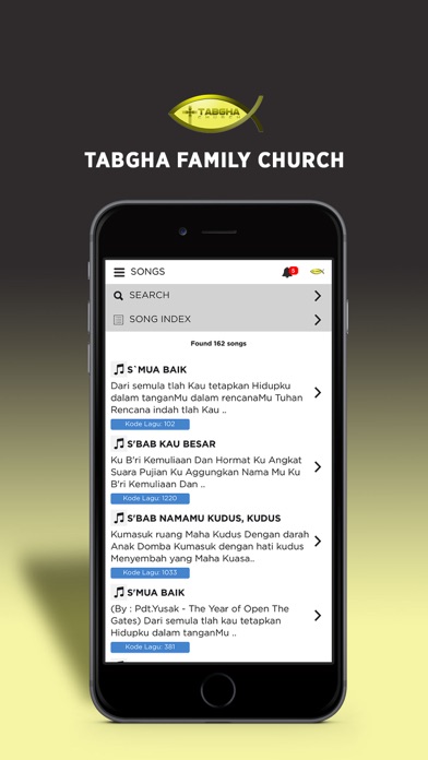 Tabgha Family Church Screenshot