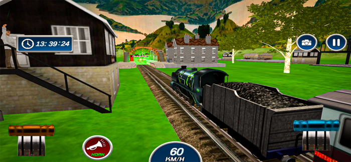 Offroad Train Driving Games