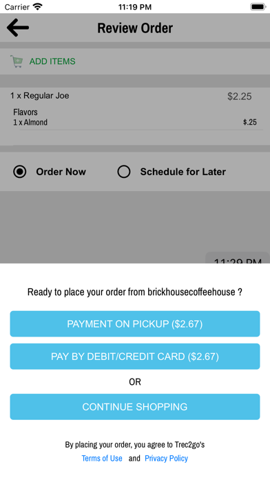 BrickHouse Coffee House Screenshot