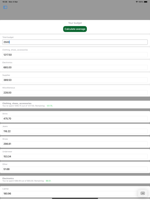 Screenshot #4 pour Frais de Rentrée Scolaire