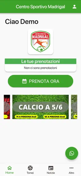 Game screenshot Centro Sportivo Madrigal hack