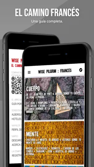 Captura de pantalla de Wise Pilgrim Camino Francés en iPhone 1