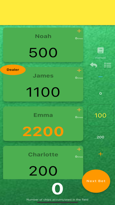 Poker Calculate Chip Screenshot