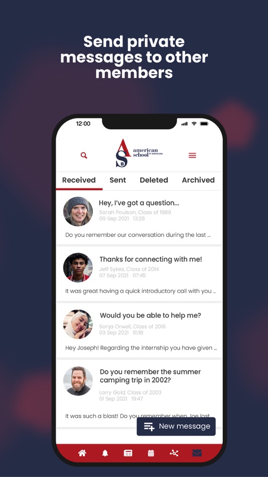 #2. The ASB Community (iOS) Podle: Toucan Tech