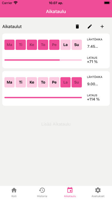 Vaasan Sähkö Latauspiste Screenshot