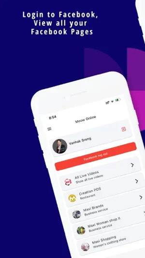 Moow Online screenshot 1
