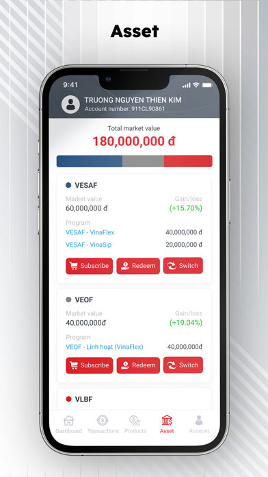 VinaCapital MiO Screenshot