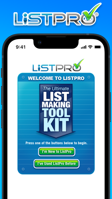 ListPro - Ultimate List Making Tool Kit screenshot 1
