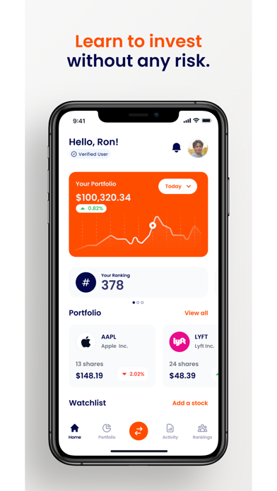 Young Investors Challenge Screenshot