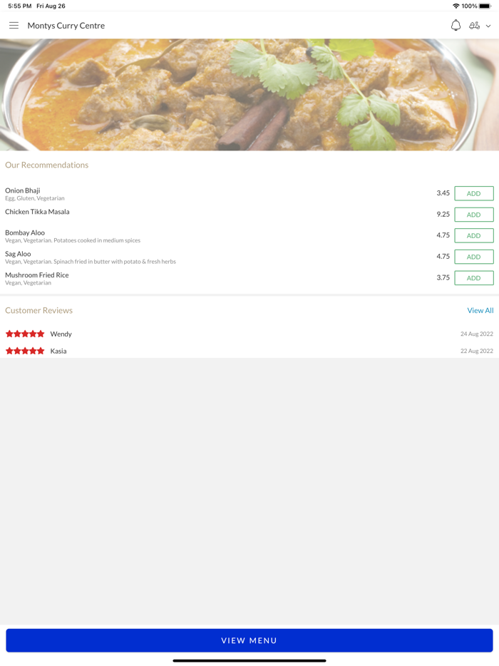 Montys Curry Centre.