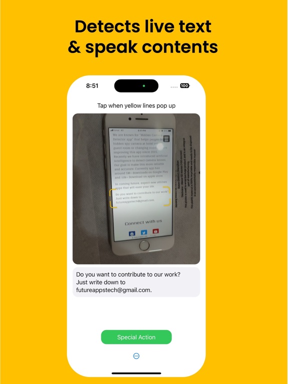 Screenshot #4 pour Live Text To Speech