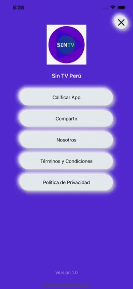 Game screenshot Sin TV Perú hack