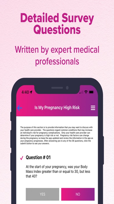 Is my pregnancy high risk? Screenshot