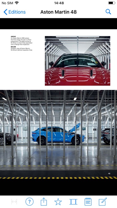 Aston Martin Magazine App Screenshot