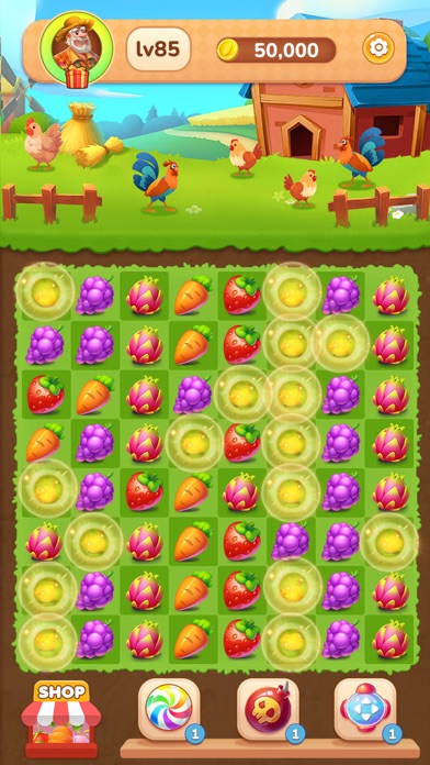 Colorful Bubble Crush Screenshot