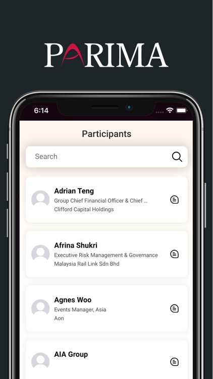 PARIMA Conference screenshot-4