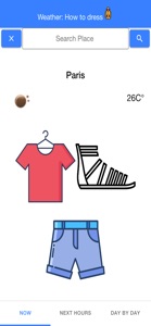 Weather : How to dress screenshot #1 for iPhone