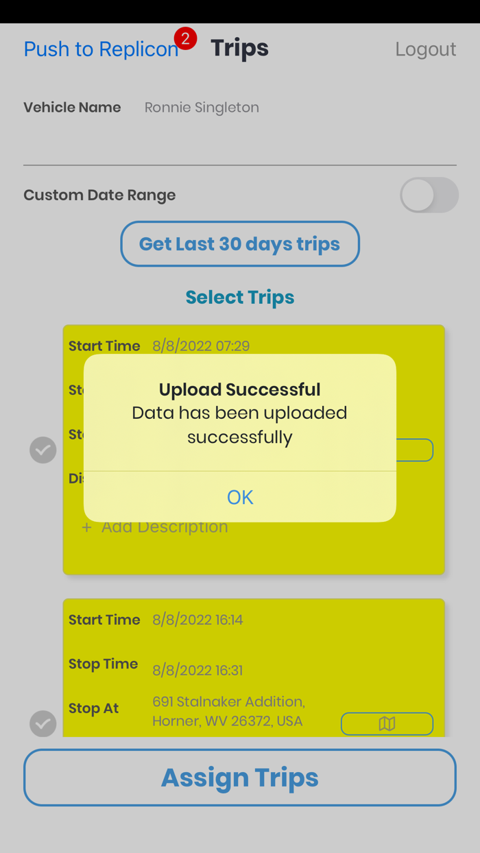 GeoRep - Geotab and Replicon