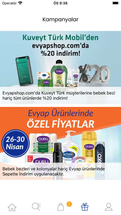 Evyap Shop Screenshot