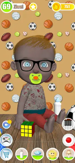 Game screenshot My Baby Before (Virtual Baby) hack
