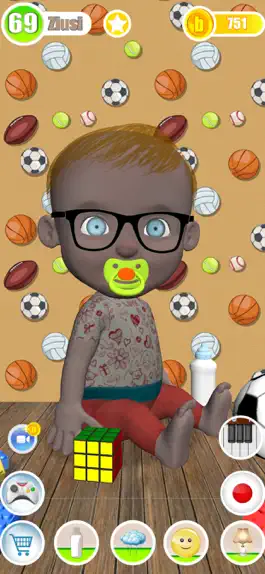 Game screenshot My Baby Before (Virtual Baby) hack