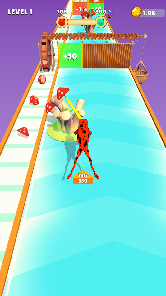 #8. Feed the Toad Run (iOS) 由: Rawky Studios