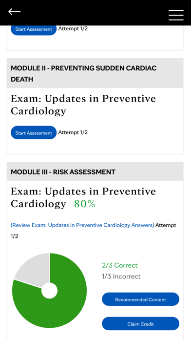 Mayo Clinic Cardiovascular CME Screenshot