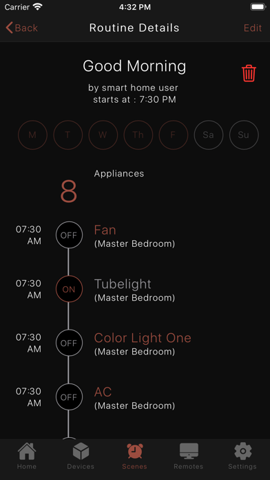 HOMOTIZE - Smart Home Screenshot