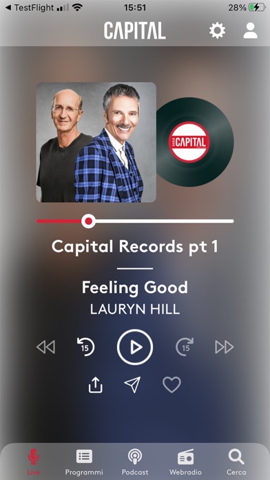 Radio Capital Screenshot