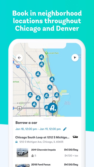 Avail - Car Sharing Screenshot