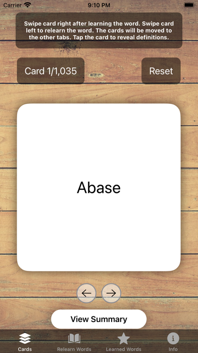 College Vocabulary Prep Screenshot
