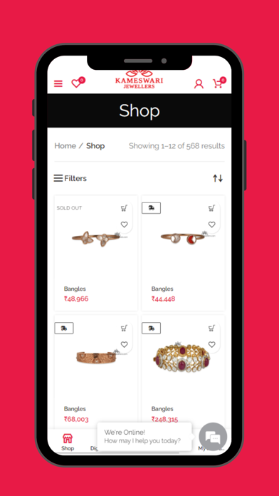 Kameswari Jewellers Screenshot