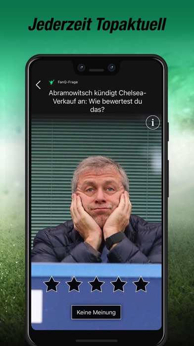 FanQ - Die Fussball Voting App Screenshot