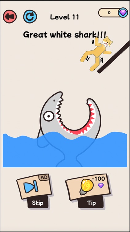 Protect the dog : draw to save