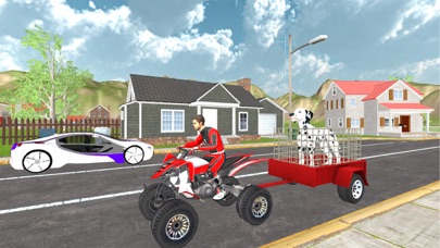 Pet Dog ATV Cargo Transport Screenshot