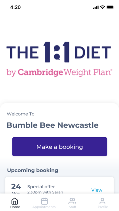 Bumble Bee Newcastle Screenshot