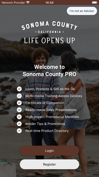 Sonoma County Travel PRO Screenshot