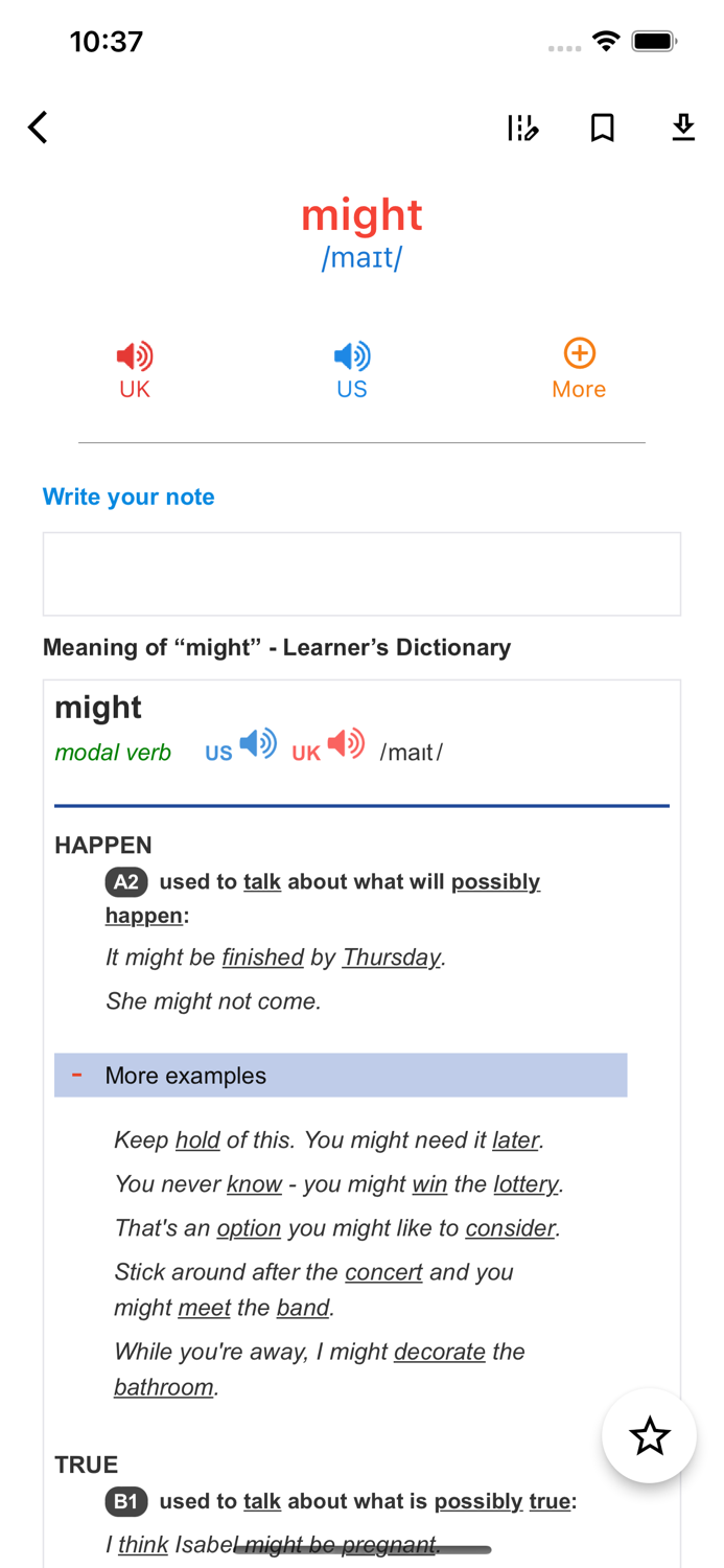 English Learner Dictionary